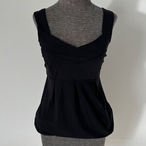 Lululemon Run: Tame Me Tank – Black – Drawcord Hem-6